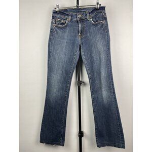 Lucky‎ Brand Women's  Sundown Flare Denim Jeans Medium Blue Wash Size 2/26